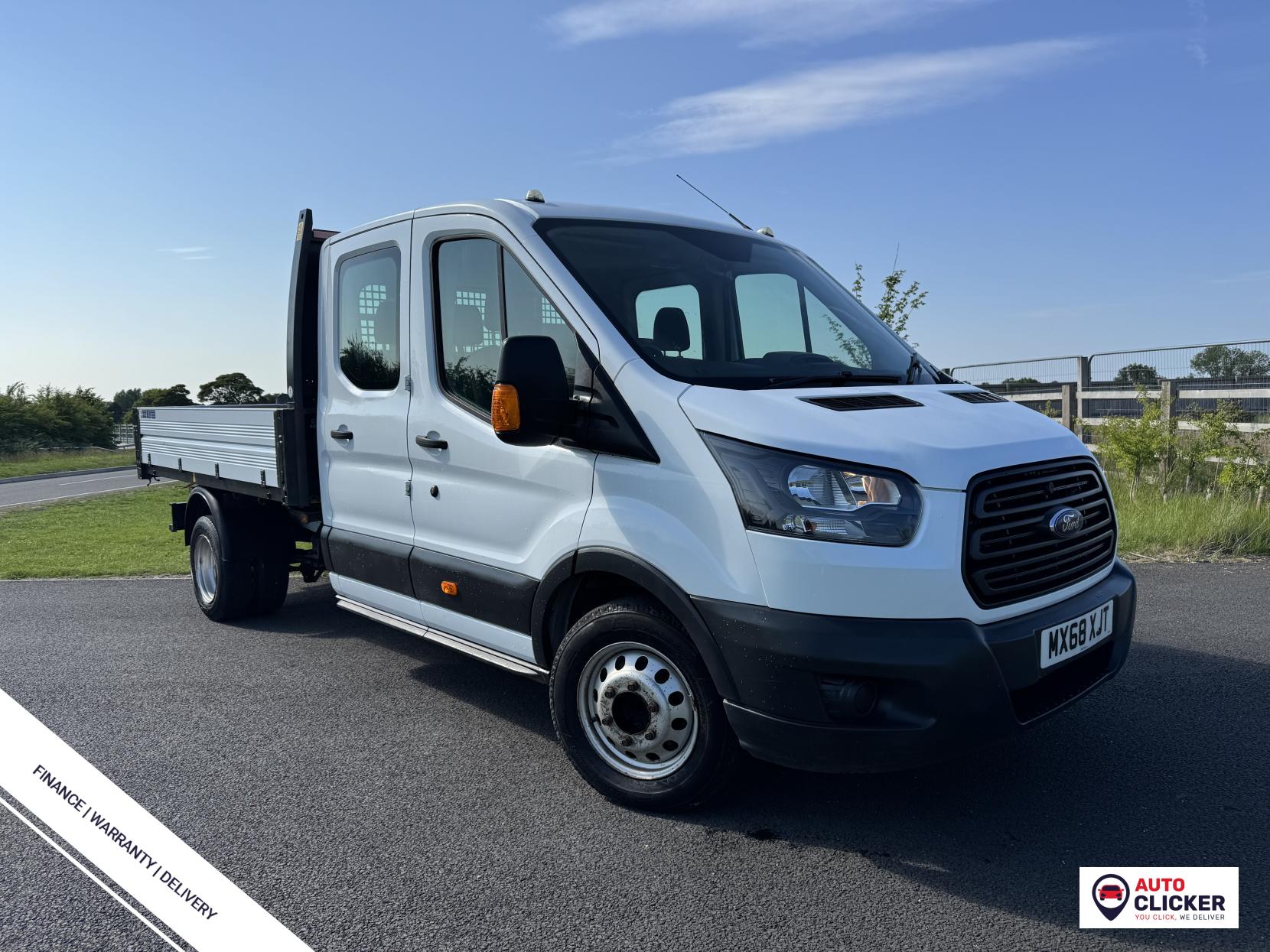 Ford Transit 2.0 350 EcoBlue Chassis Double Cab 4dr Diesel Manual RWD L3 H1 Euro 6 (DRW) (130 ps)