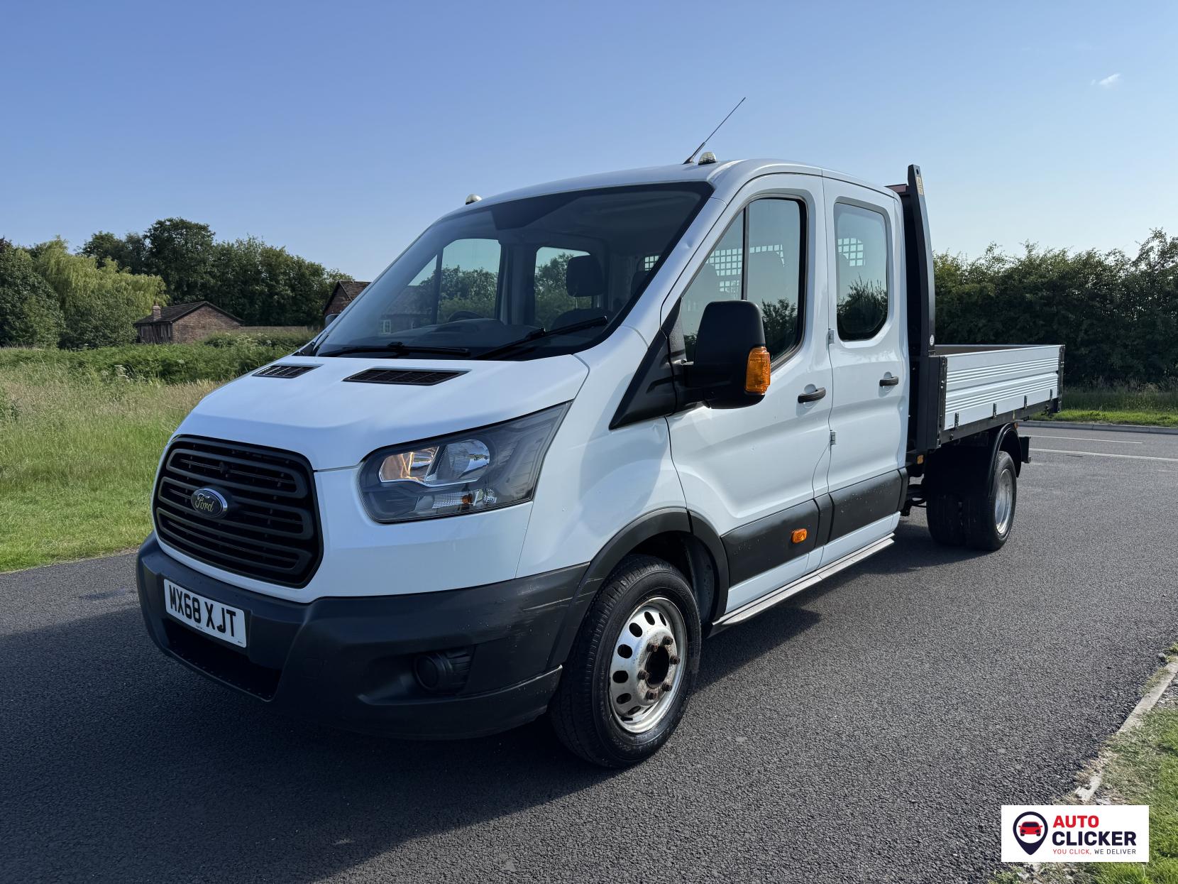 Ford Transit 2.0 350 EcoBlue Chassis Double Cab 4dr Diesel Manual RWD L3 H1 Euro 6 (DRW) (130 ps)