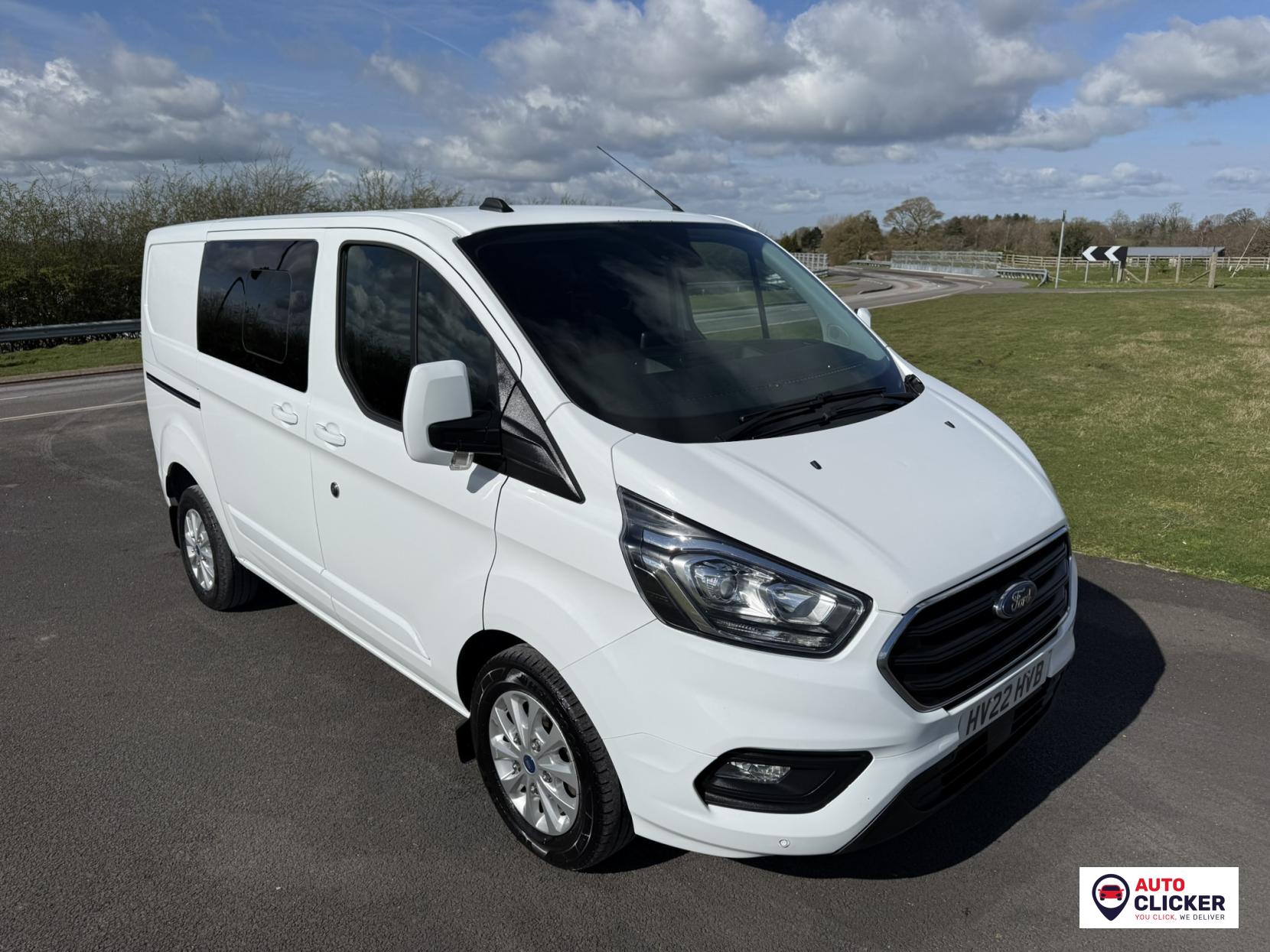 Ford Transit Custom 2.0 300 EcoBlue Limited Crew Van Double Cab 5dr Diesel Manual L1 H1 Euro 6 (s/s) (6 Seat) (130 ps)