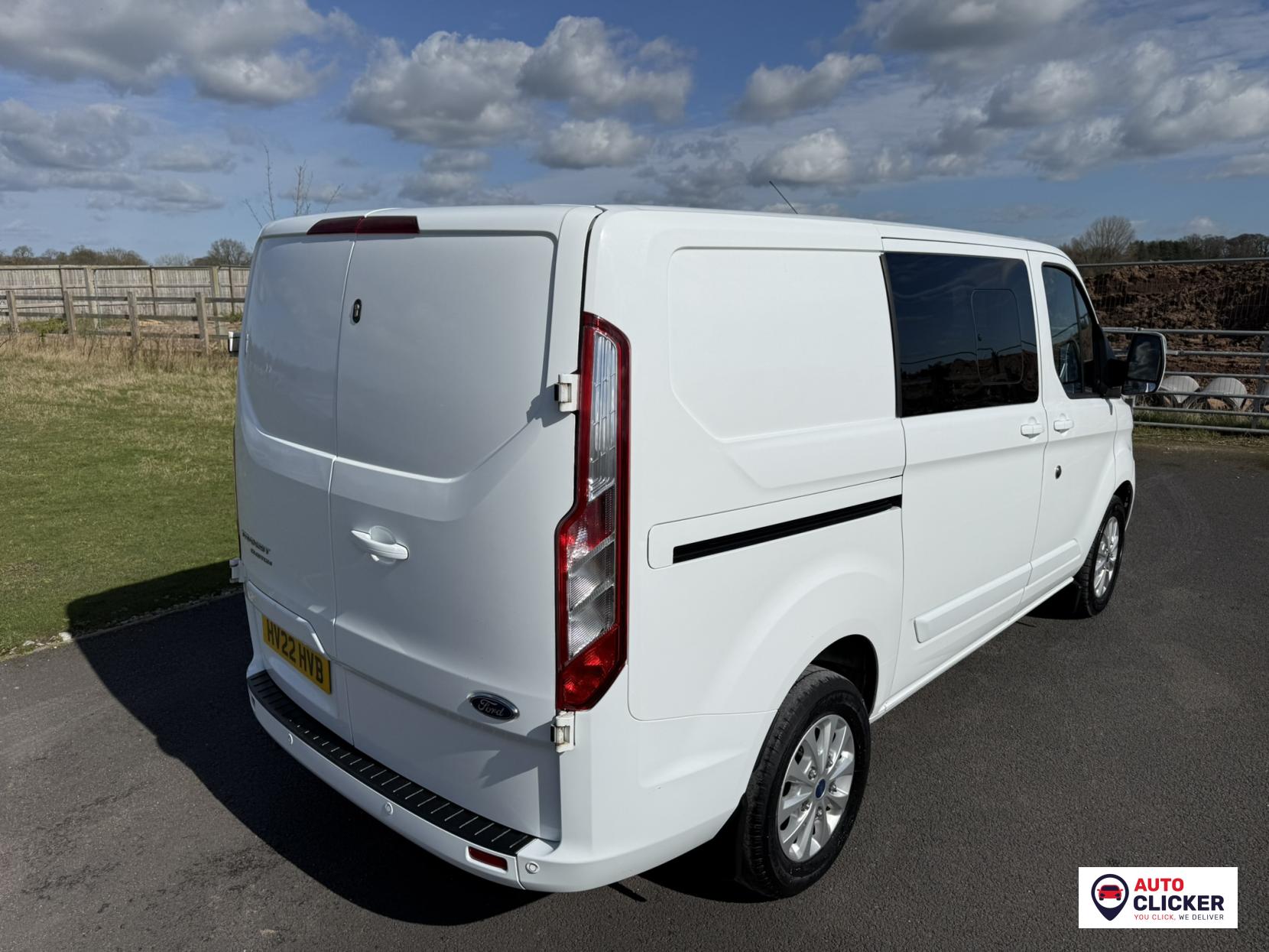 Ford Transit Custom 2.0 300 EcoBlue Limited Crew Van Double Cab 5dr Diesel Manual L1 H1 Euro 6 (s/s) (6 Seat) (130 ps)