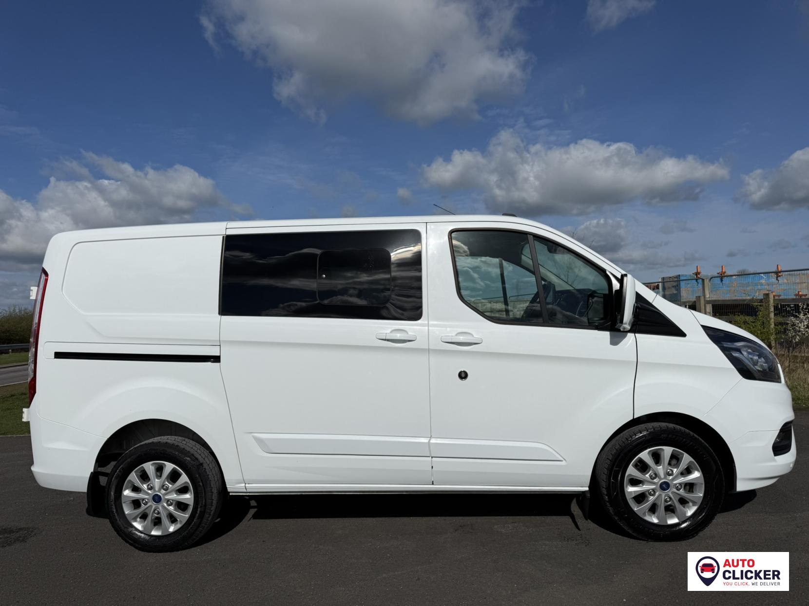 Ford Transit Custom 2.0 300 EcoBlue Limited Crew Van Double Cab 5dr Diesel Manual L1 H1 Euro 6 (s/s) (6 Seat) (130 ps)