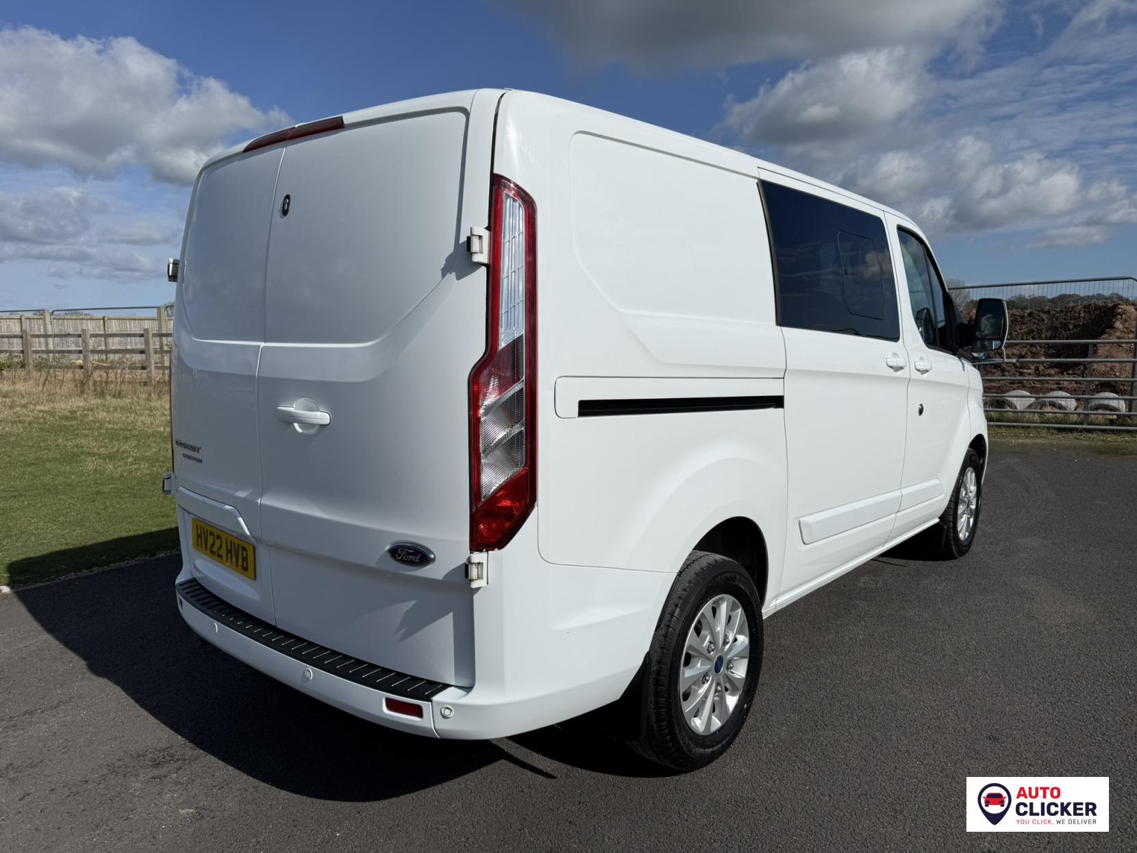 Ford Transit Custom 2.0 300 EcoBlue Limited Crew Van Double Cab 5dr Diesel Manual L1 H1 Euro 6 (s/s) (6 Seat) (130 ps)