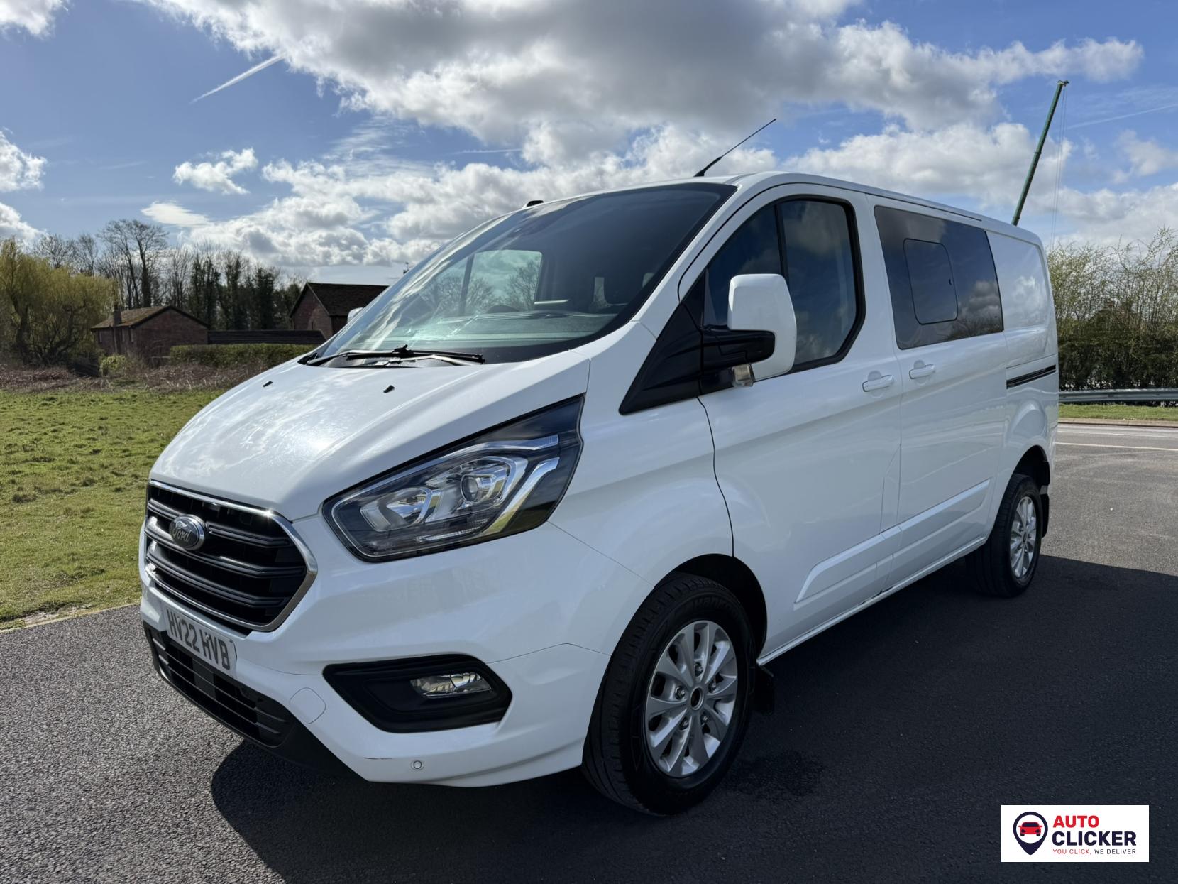 Ford Transit Custom 2.0 300 EcoBlue Limited Crew Van Double Cab 5dr Diesel Manual L1 H1 Euro 6 (s/s) (6 Seat) (130 ps)