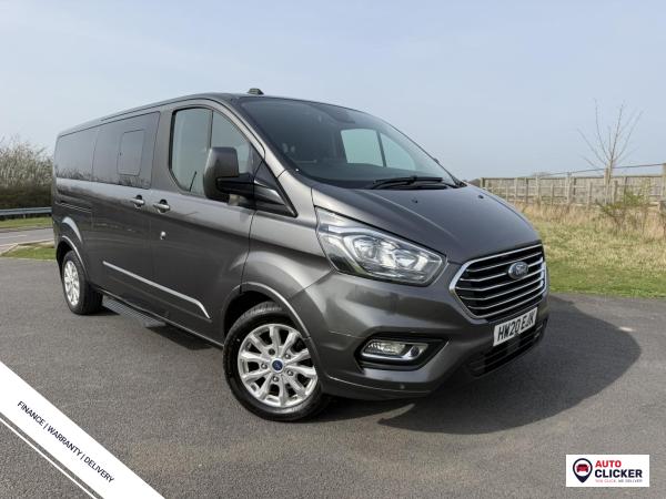Ford Tourneo Custom 2.0 320 EcoBlue Titanium Minibus Double Cab 5dr Diesel Auto L2 Euro 6 (s/s) (130 ps)