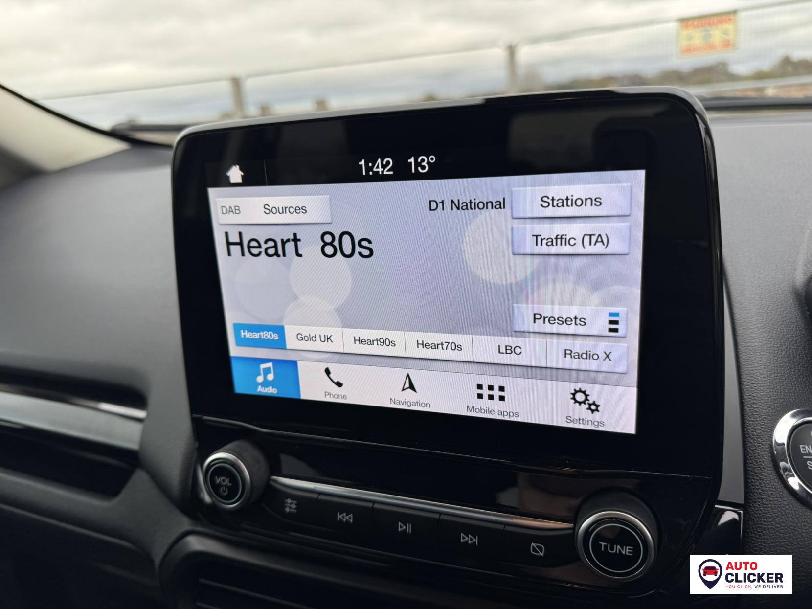 Ford EcoSport 1.0T EcoBoost GPF Titanium SUV 5dr Petrol Manual Euro 6 (s/s) (125 ps)