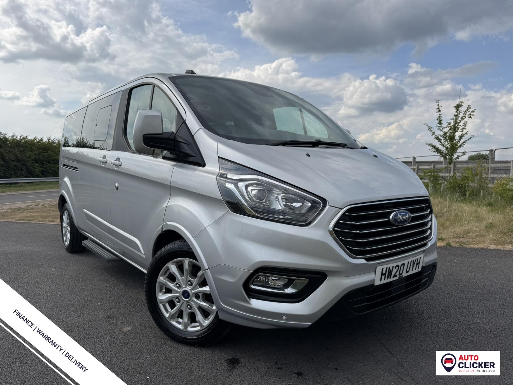 Ford Tourneo Custom 2.0 320 EcoBlue Titanium Minibus Double Cab 5dr Diesel Auto L2 Euro 6 (s/s) (130 ps)