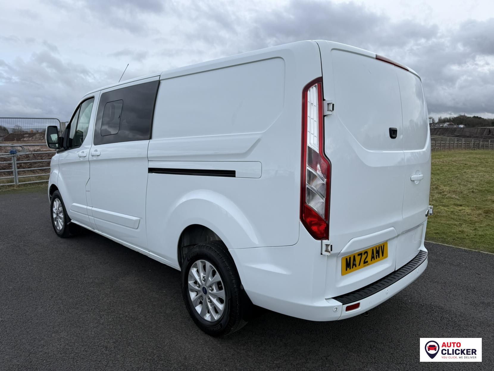Ford Transit Custom 2.0 300 EcoBlue Limited Crew Van Double Cab 5dr Diesel Manual L2 H1 Euro 6 (s/s) (130 ps)