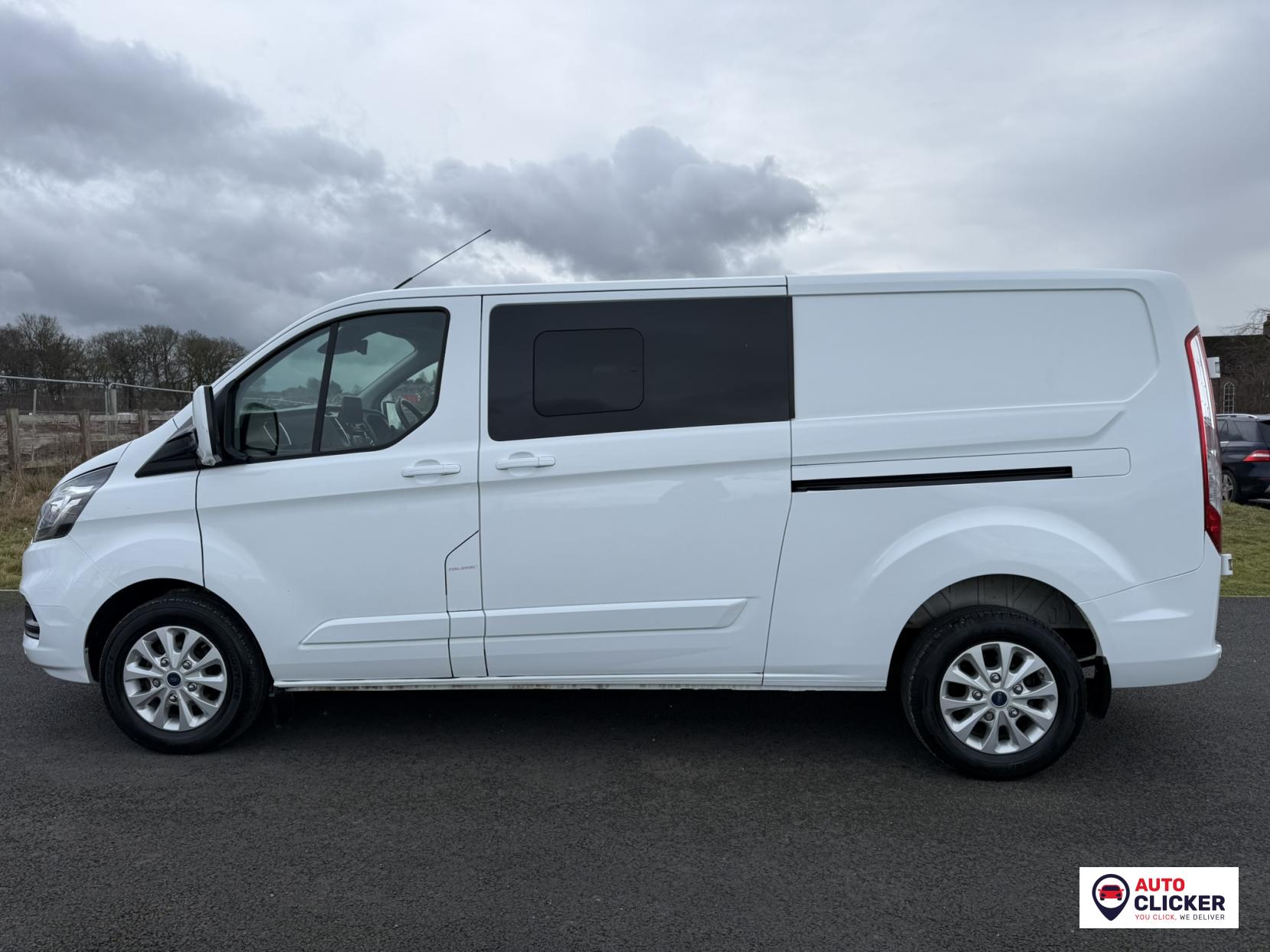 Ford Transit Custom 2.0 300 EcoBlue Limited Crew Van Double Cab 5dr Diesel Manual L2 H1 Euro 6 (s/s) (130 ps)