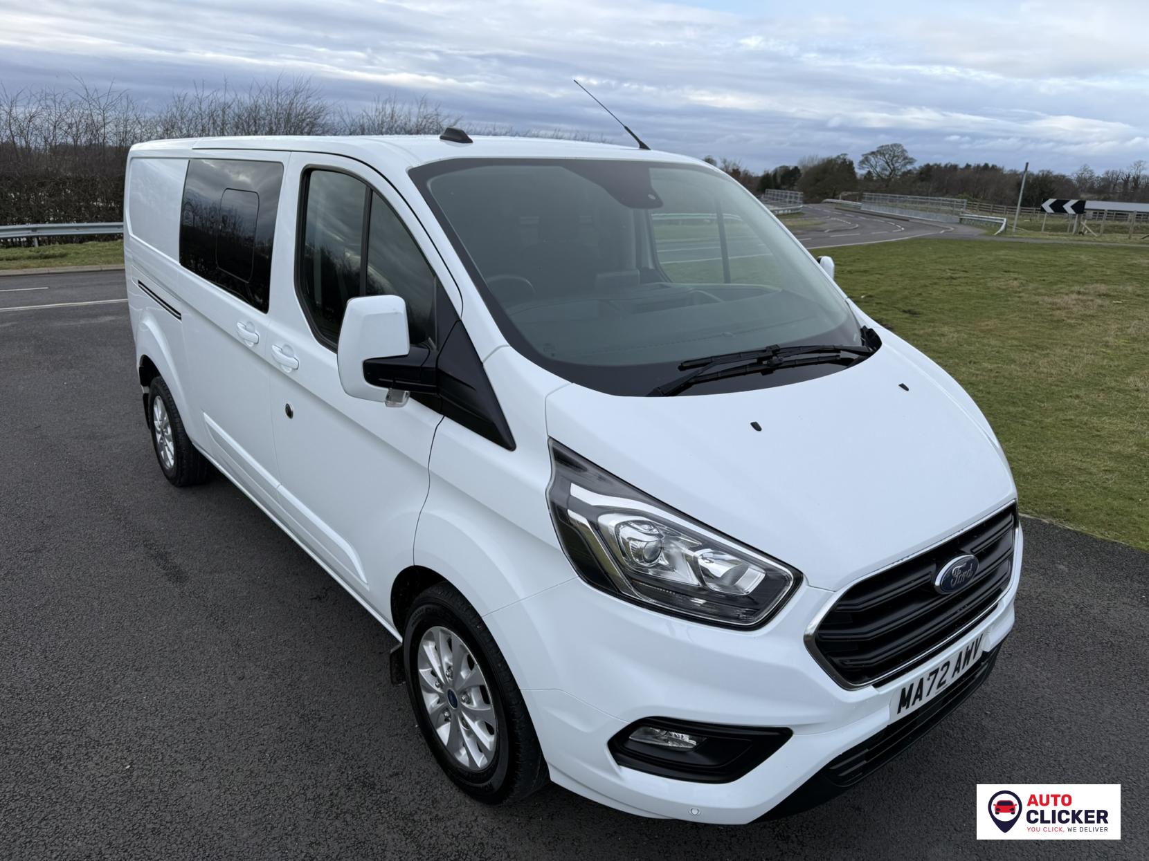 Ford Transit Custom 2.0 300 EcoBlue Limited Crew Van Double Cab 5dr Diesel Manual L2 H1 Euro 6 (s/s) (130 ps)