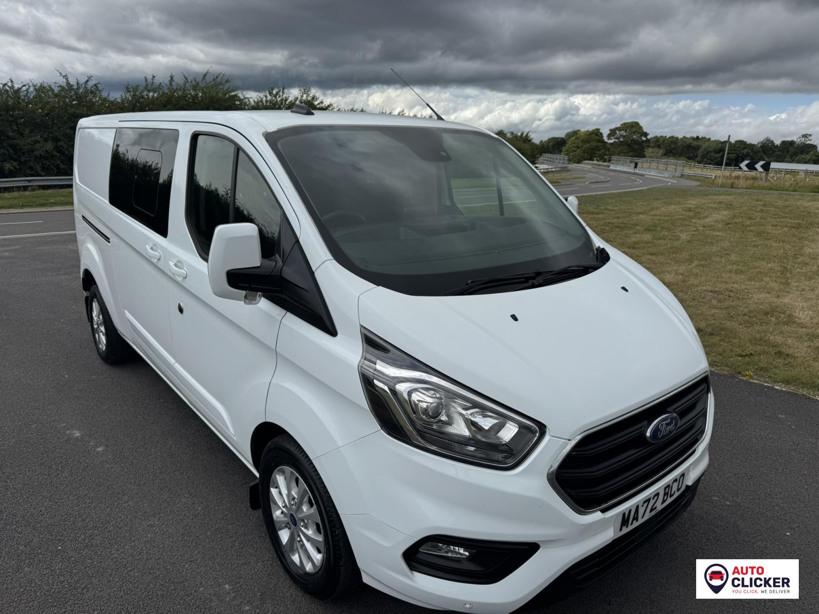 Ford Transit Custom 2.0 300 EcoBlue Limited Crew Van Double Cab 5dr Diesel Manual L2 H1 Euro 6 (s/s) (130 ps)