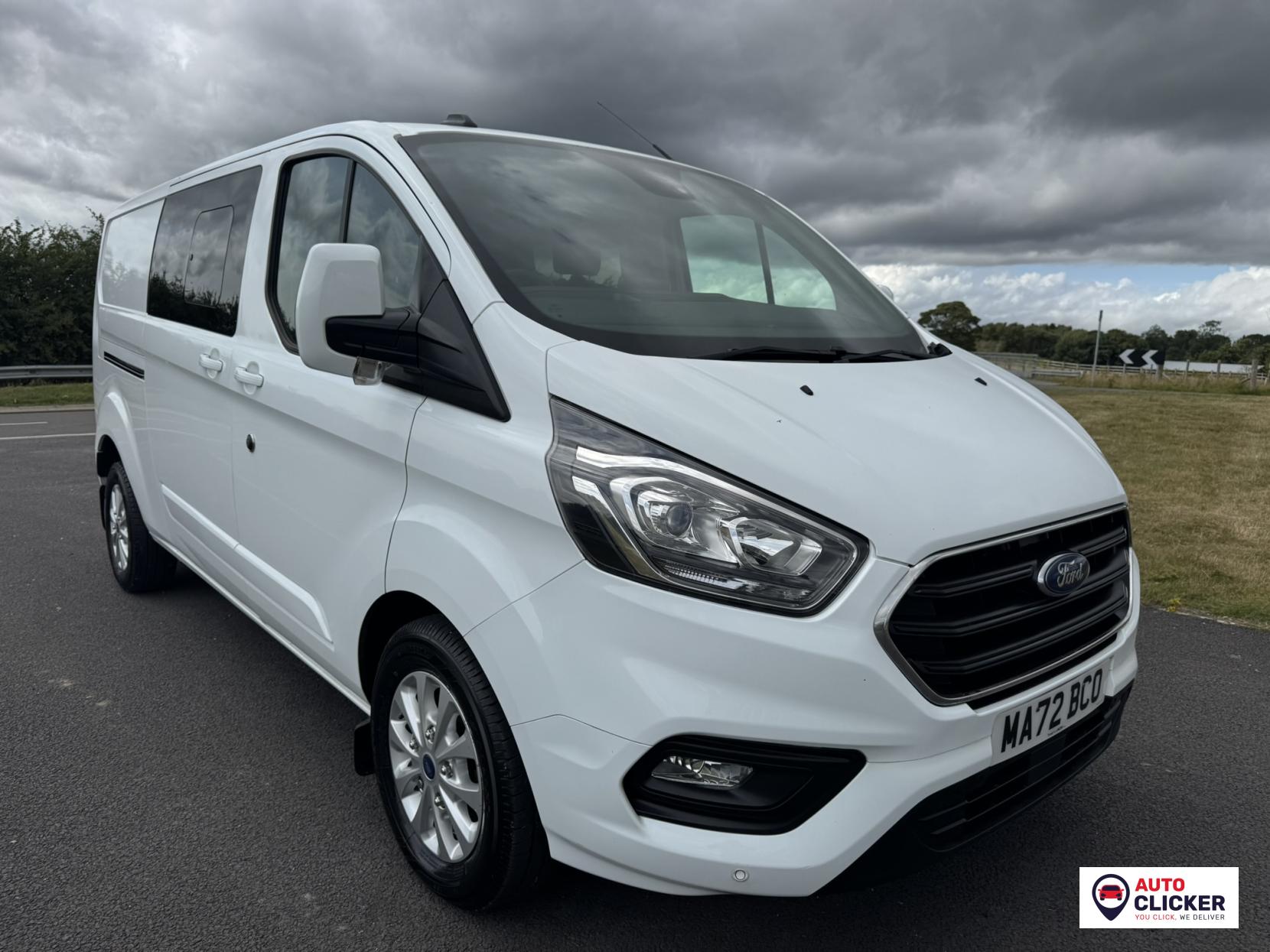 Ford Transit Custom 2.0 300 EcoBlue Limited Crew Van Double Cab 5dr Diesel Manual L2 H1 Euro 6 (s/s) (130 ps)