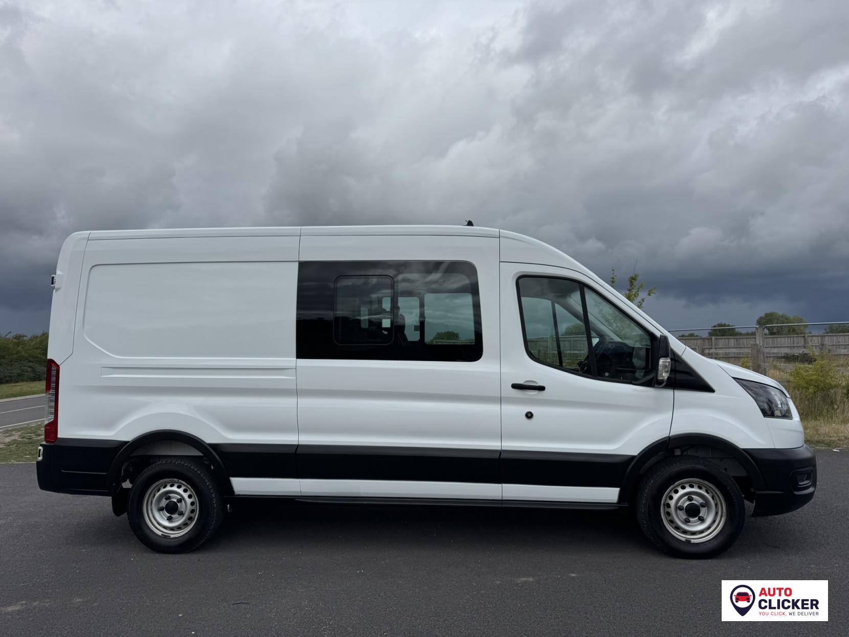 Ford Transit 2.0 350 EcoBlue Leader Crew Van Double Cab 6dr Diesel Manual RWD L3 H2 Euro 6 (s/s) (130 ps)
