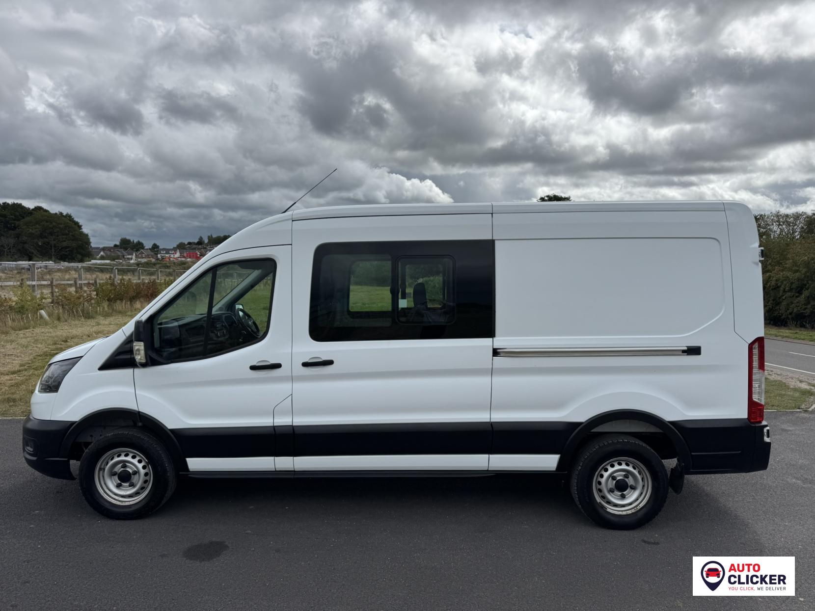 Ford Transit 2.0 350 EcoBlue Leader Crew Van Double Cab 6dr Diesel Manual RWD L3 H2 Euro 6 (s/s) (130 ps)