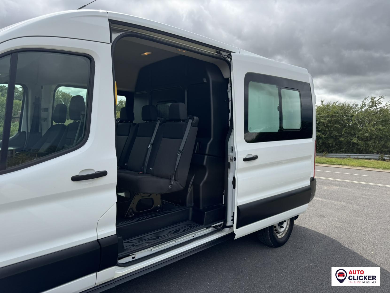 Ford Transit 2.0 350 EcoBlue Leader Crew Van Double Cab 6dr Diesel Manual RWD L3 H2 Euro 6 (s/s) (130 ps)