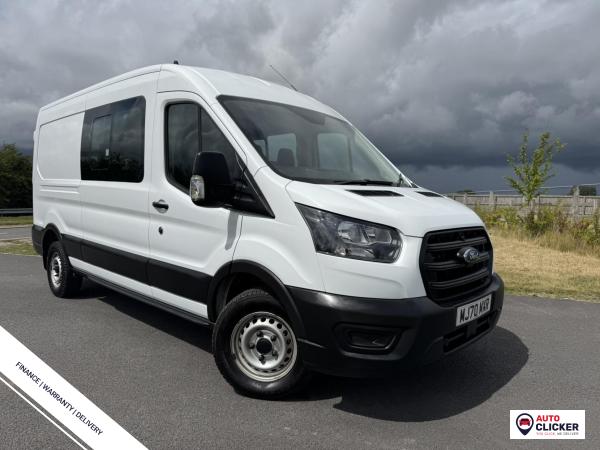 Ford Transit 2.0 350 EcoBlue Leader Crew Van Double Cab 6dr Diesel Manual RWD L3 H2 Euro 6 (s/s) (130 ps)